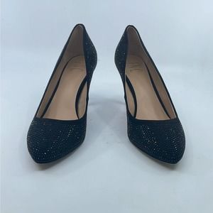 I.N.C. Zeta Embellished Black Pump